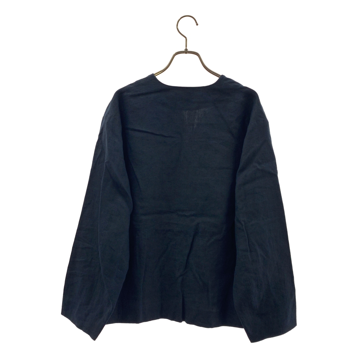 ARTS&SCIENCE / アーツアンドサイエンス リネン サイドタック ノーカラージャケット