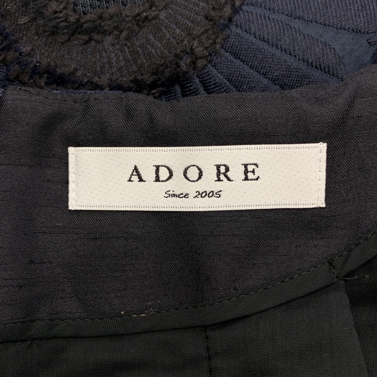 ADORE / アドーア 花柄 ジャガード プルオーバー ノースリーブブラウス