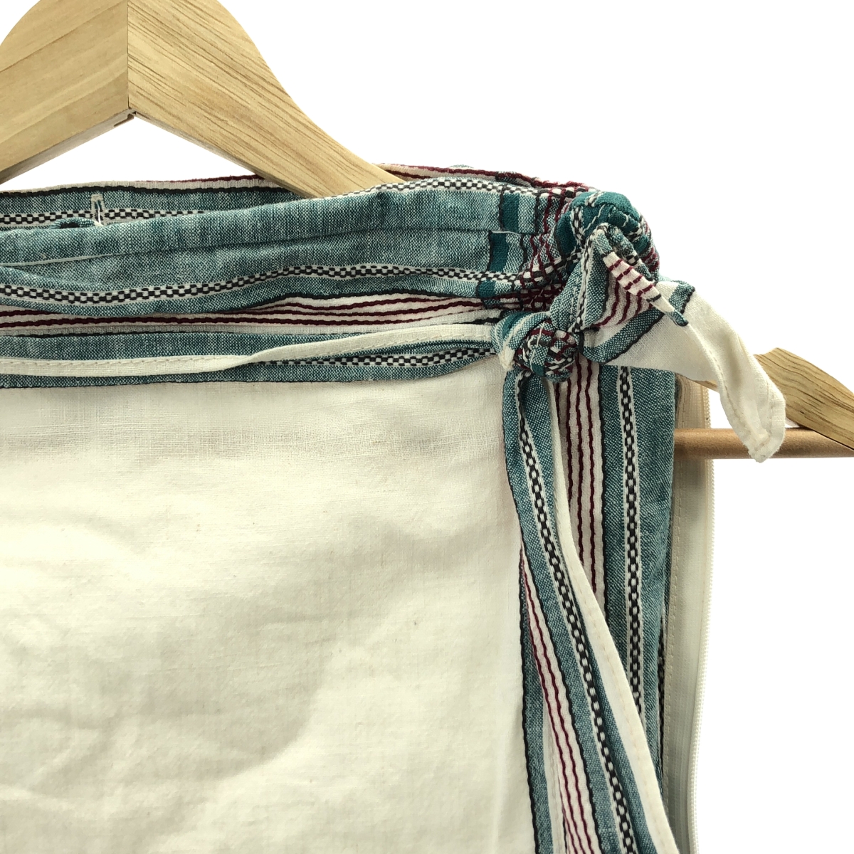 FUMIKA UCHIDA / フミカウチダ handkerchief bib top / コットンリネン プルオーバートップス