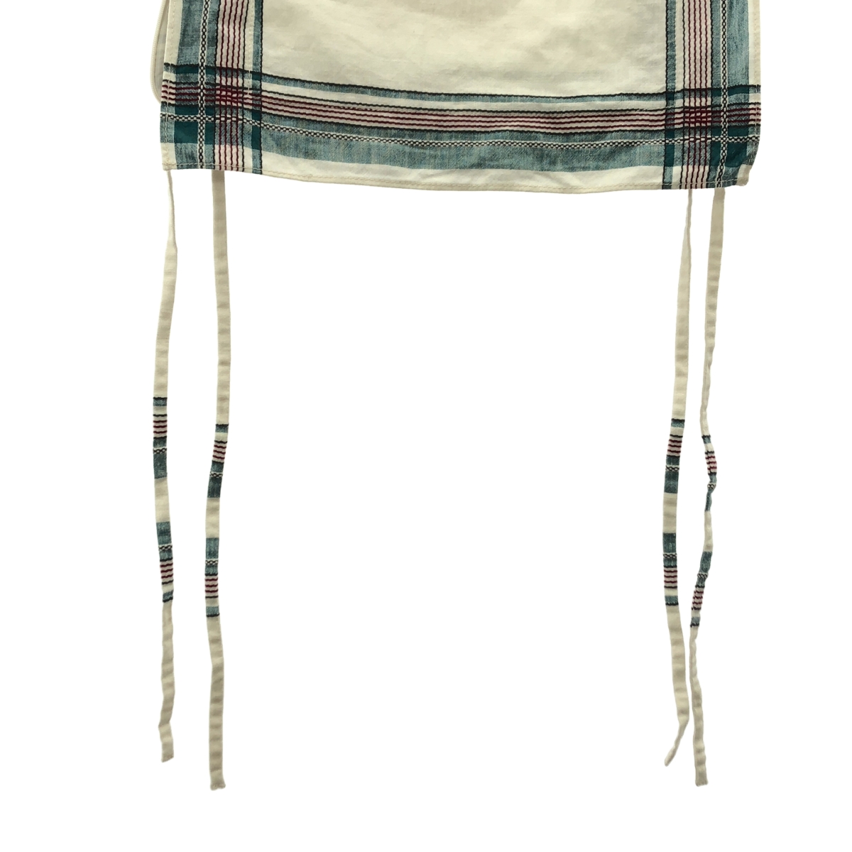 FUMIKA UCHIDA / フミカウチダ handkerchief bib top / コットンリネン プルオーバートップス