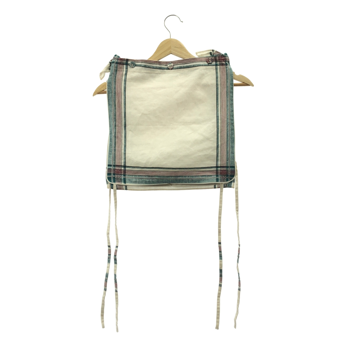 FUMIKA UCHIDA / フミカウチダ handkerchief bib top / コットンリネン プルオーバートップス