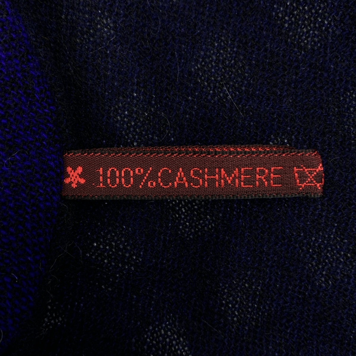 DANIELA GREGIS / ダニエラグレジス カシミヤ100% チェック切替 プルオーバーワンピース