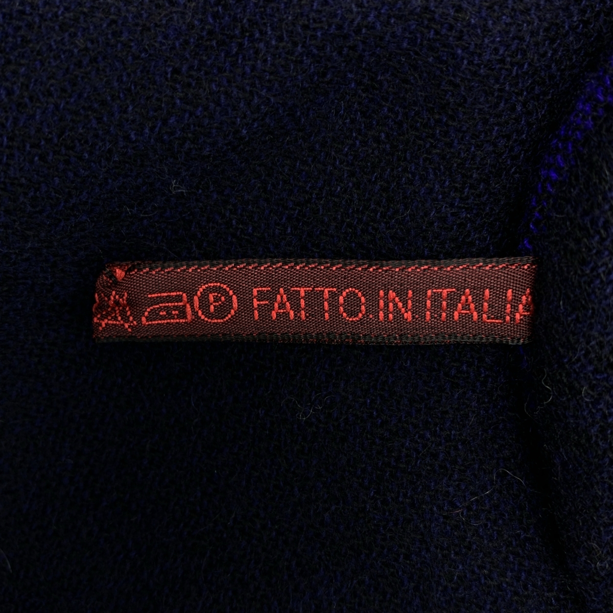 DANIELA GREGIS / ダニエラグレジス カシミヤ100% チェック切替 プルオーバーワンピース