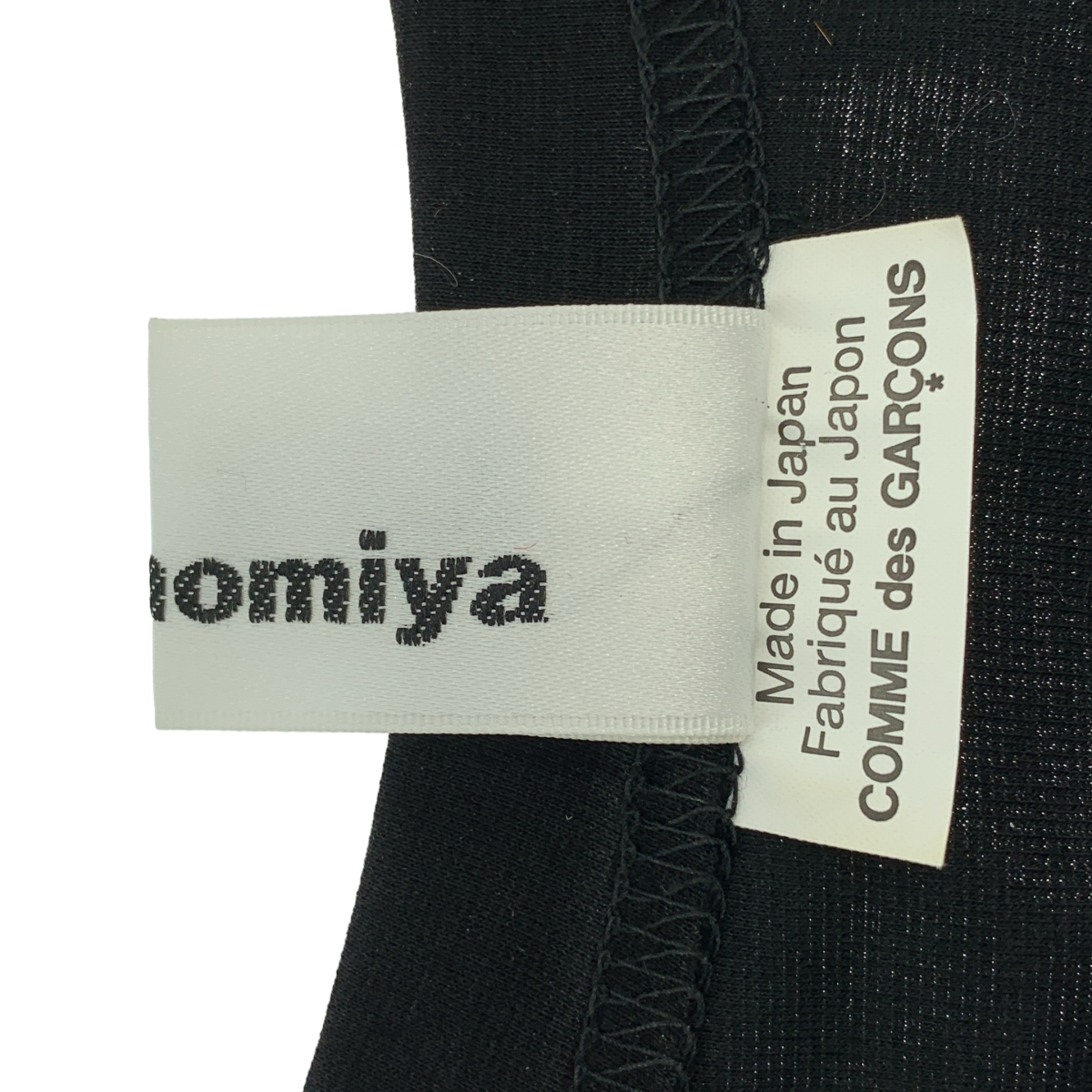 noir kei ninomiya / ノワールケイニノミヤ ダブルアジャスター クルーネック カットソー トップス