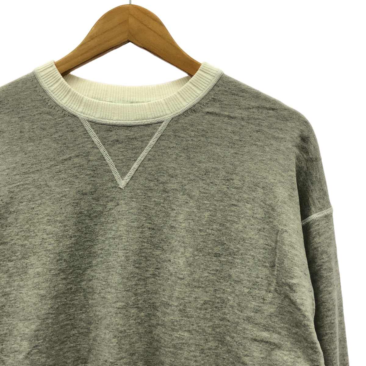 HERILL / ヘリル Suvincotton Sweatshirts スビンコットン クルーネック スウェット