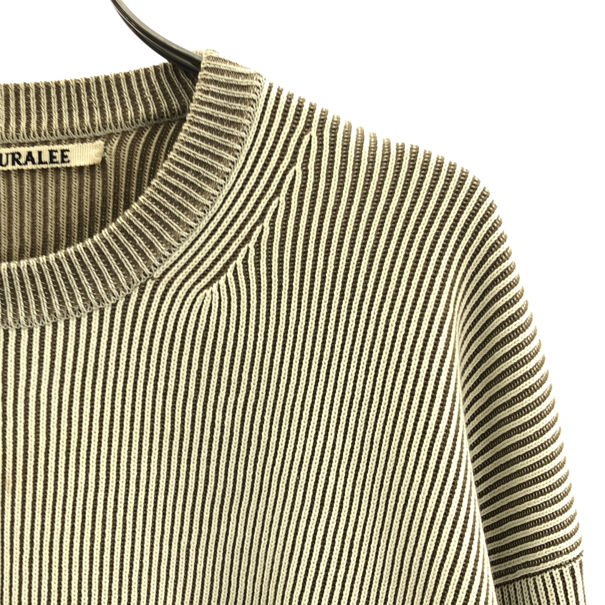 AURALEE / オーラリー SUPER HARD TWIST RIB KNIT スーパーハード ツイスト リブニット セーター