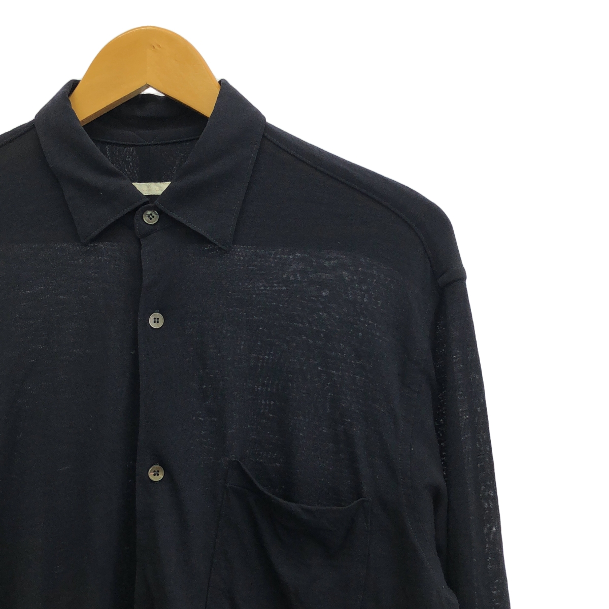 COMOLI / コモリ ウール 天竺 シャツ