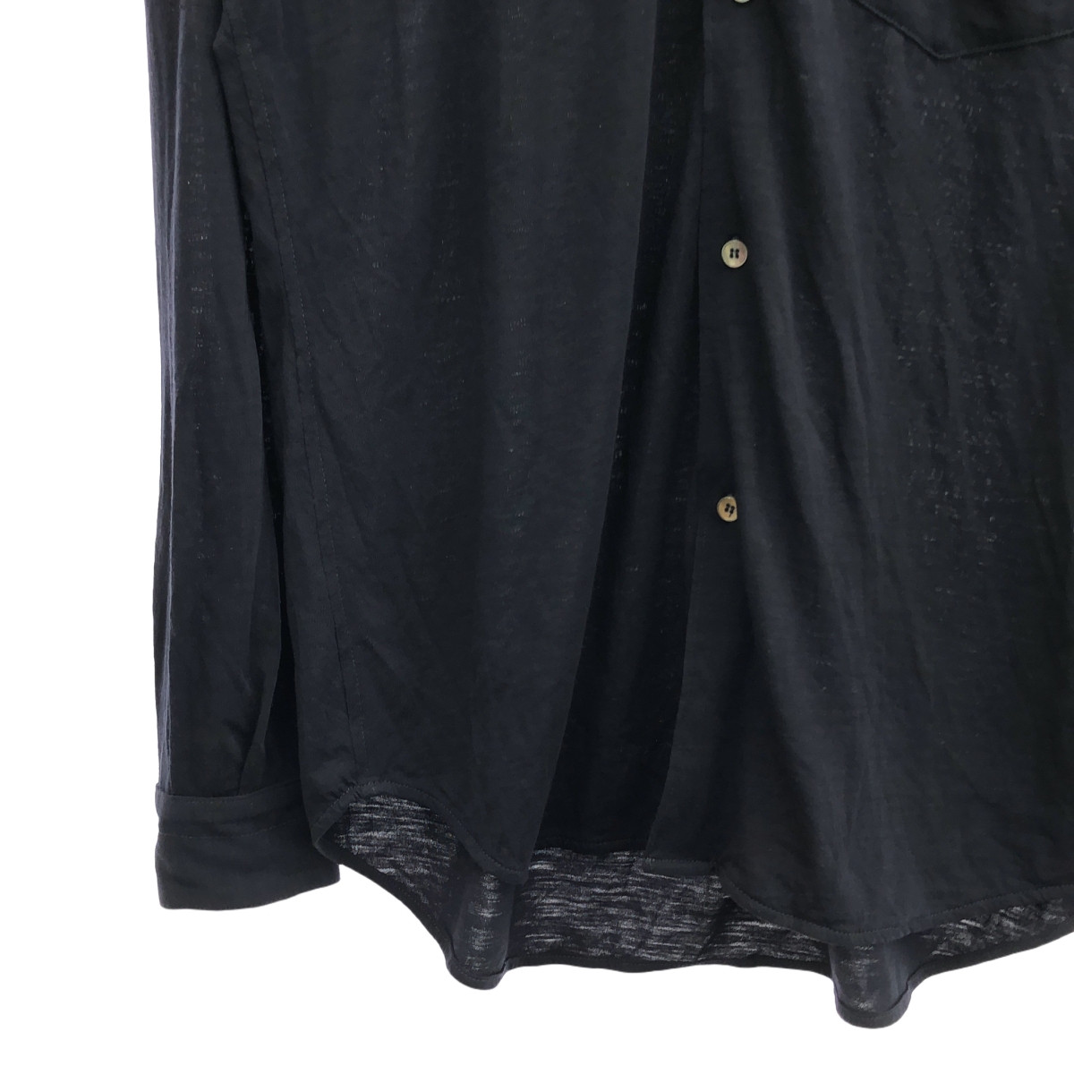 COMOLI / コモリ ウール 天竺 シャツ