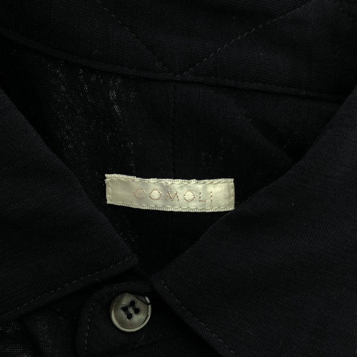 COMOLI / コモリ ウール 天竺 シャツ