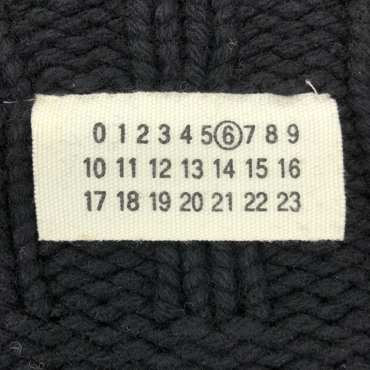 MM6 Martin Margiela / エムエムシックスマルタンマルジェラ ウール ニット プルオーバー