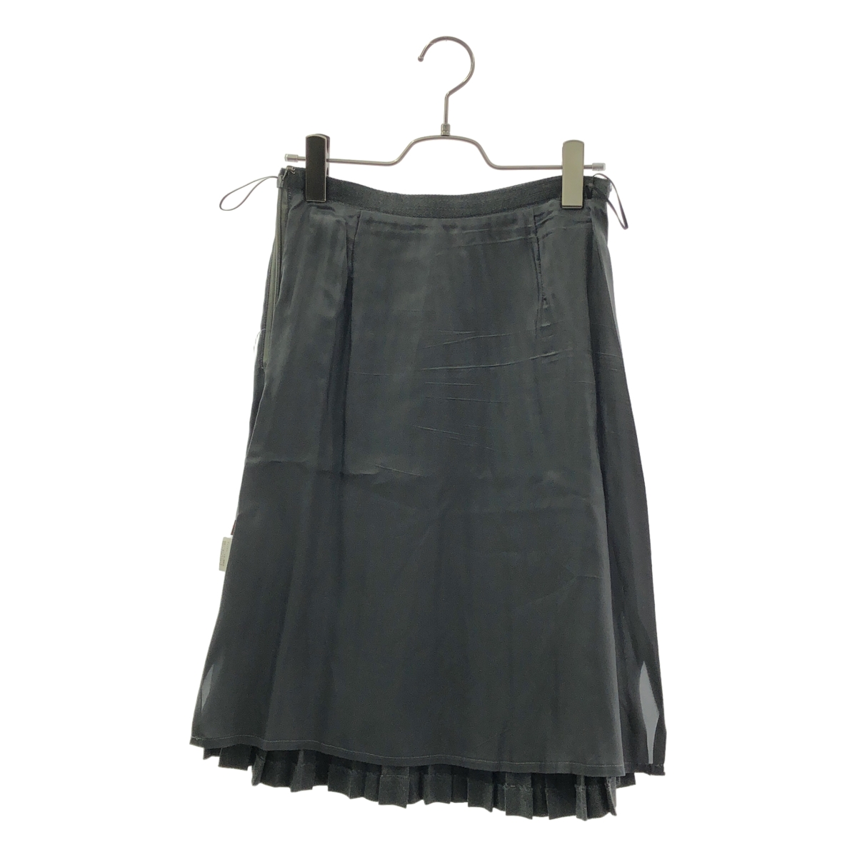 その他 プリーツ サイドジップ スカート / 裏地付き