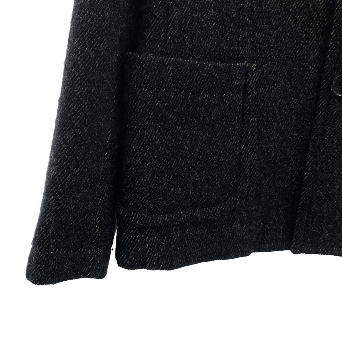 tricot COMME des GARCONS / トリココムデギャルソン ウール ラウンドカラー ワークジャケット