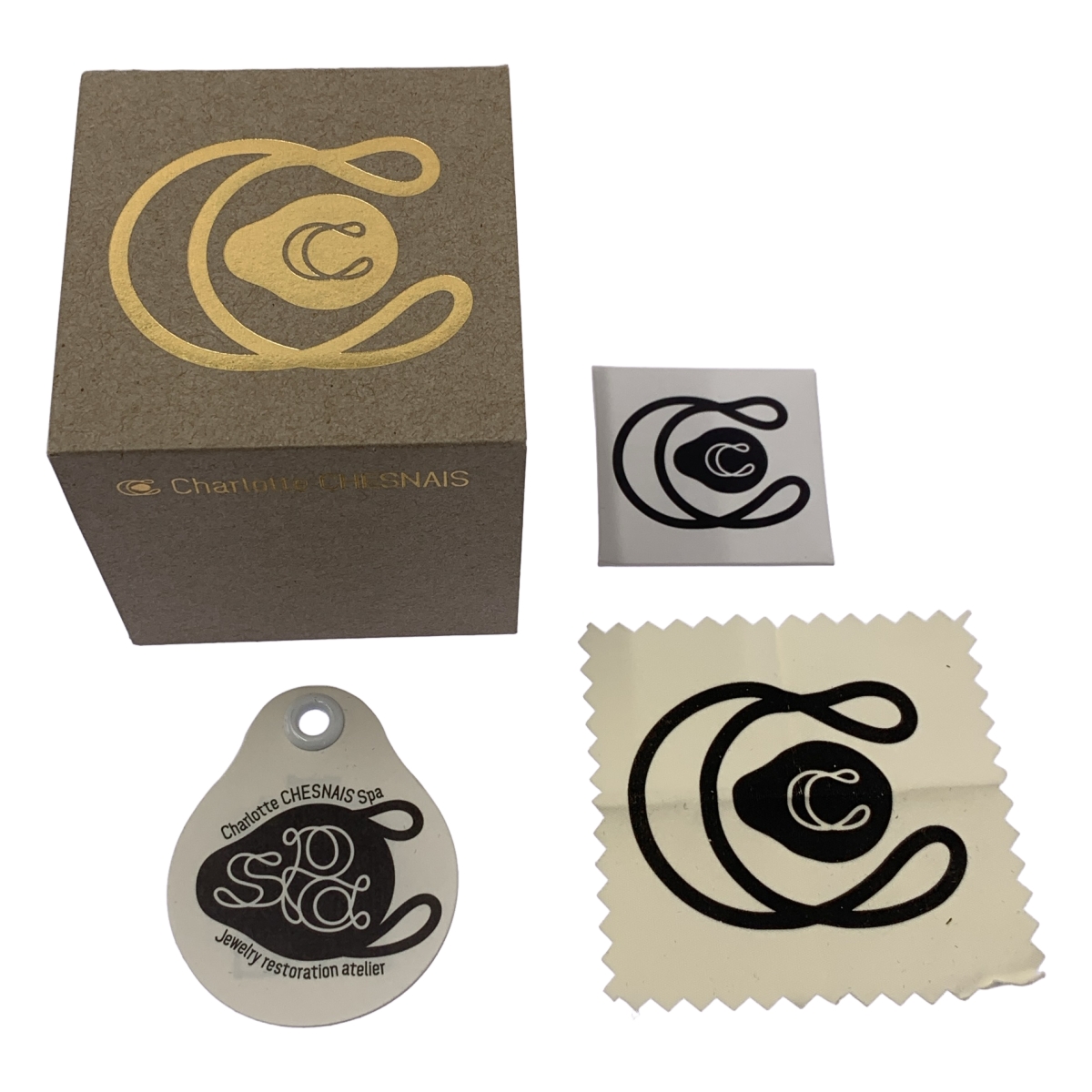 Charlotte Chesnais / シャルロットシェネ INITIAL CUFF D'OREILLE イヤーカフ