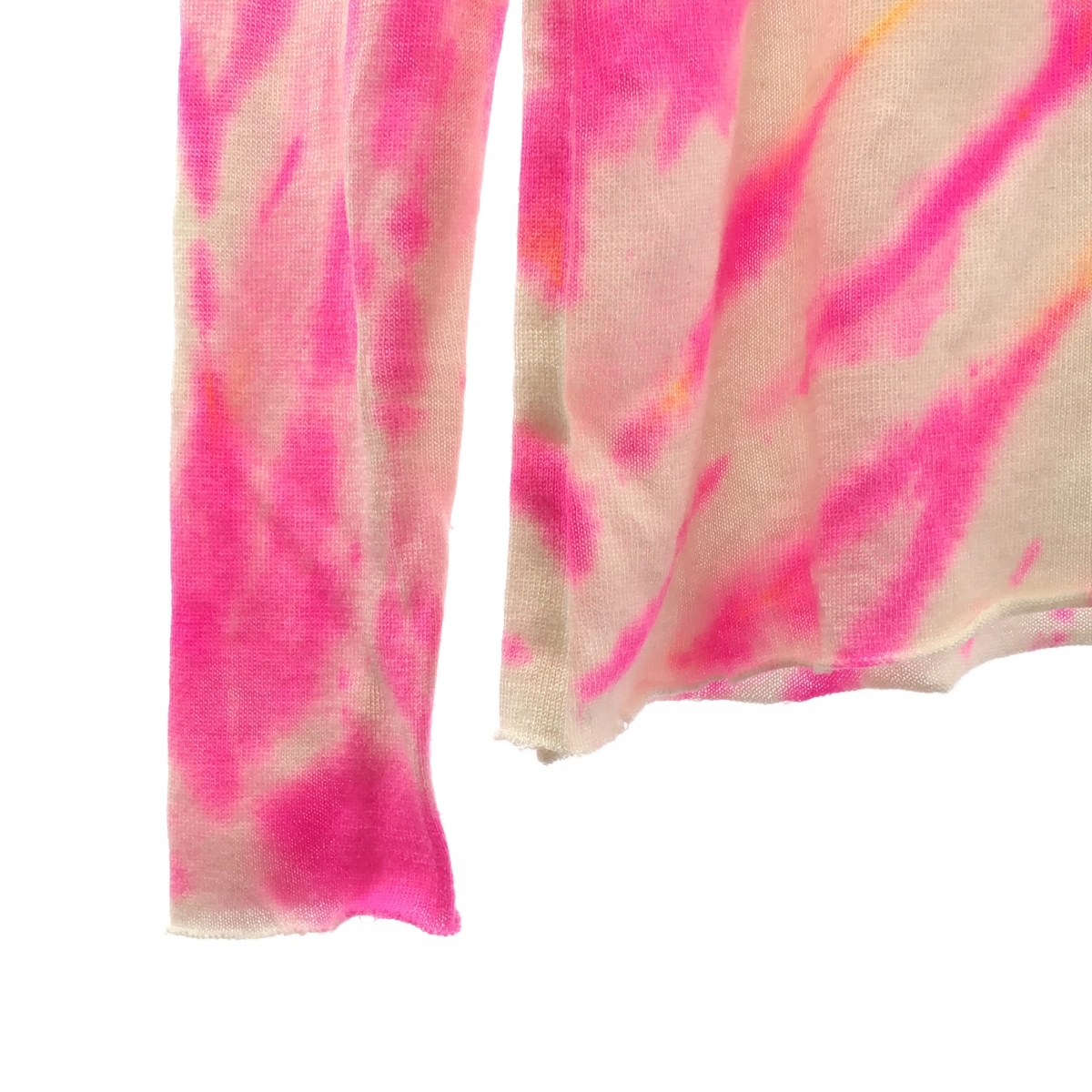 The Elder Statesman / ジエルダーステイツマン カシミヤ シルク タイダイ クルーネックニット