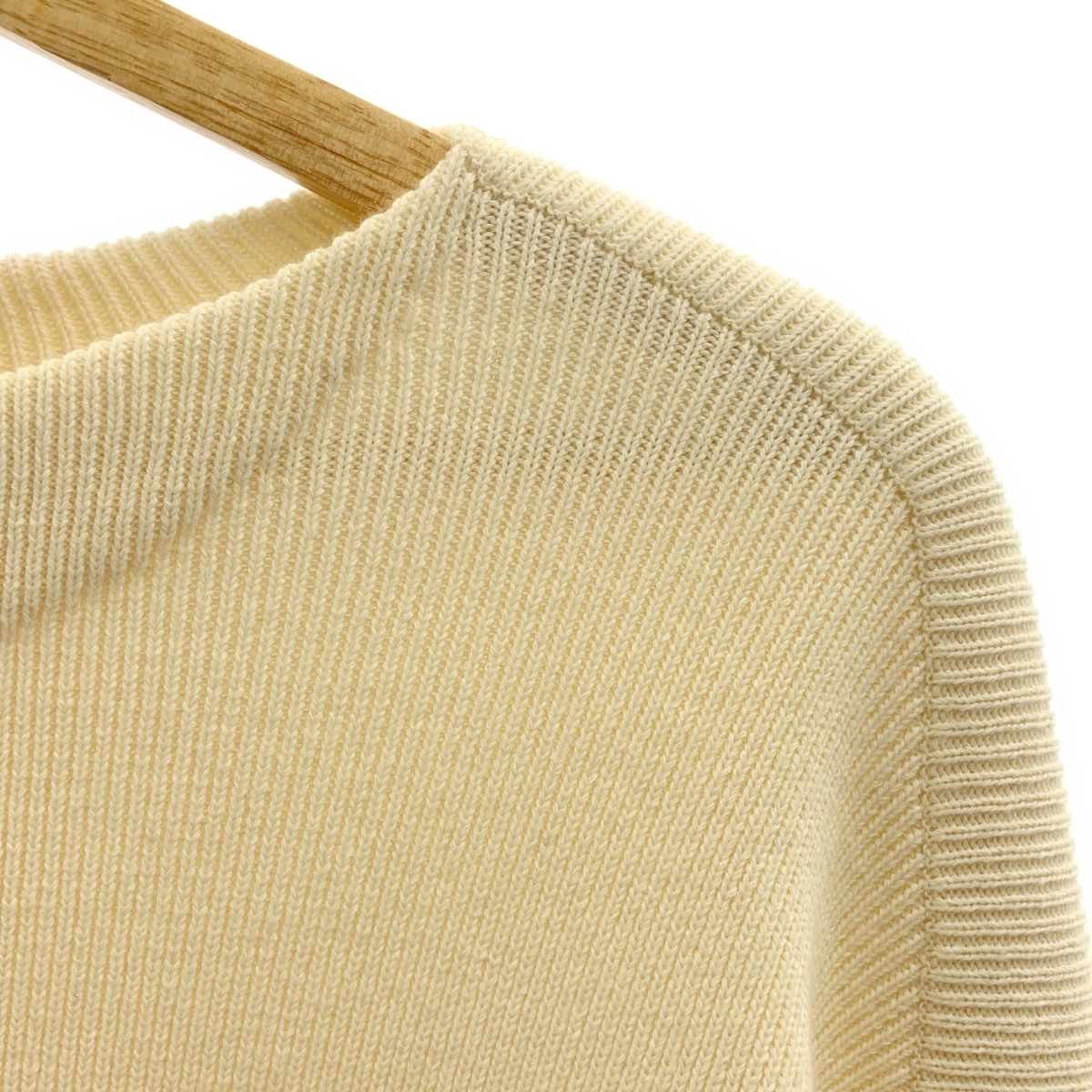 その他 ウール混 リブ ニット プルオーバー