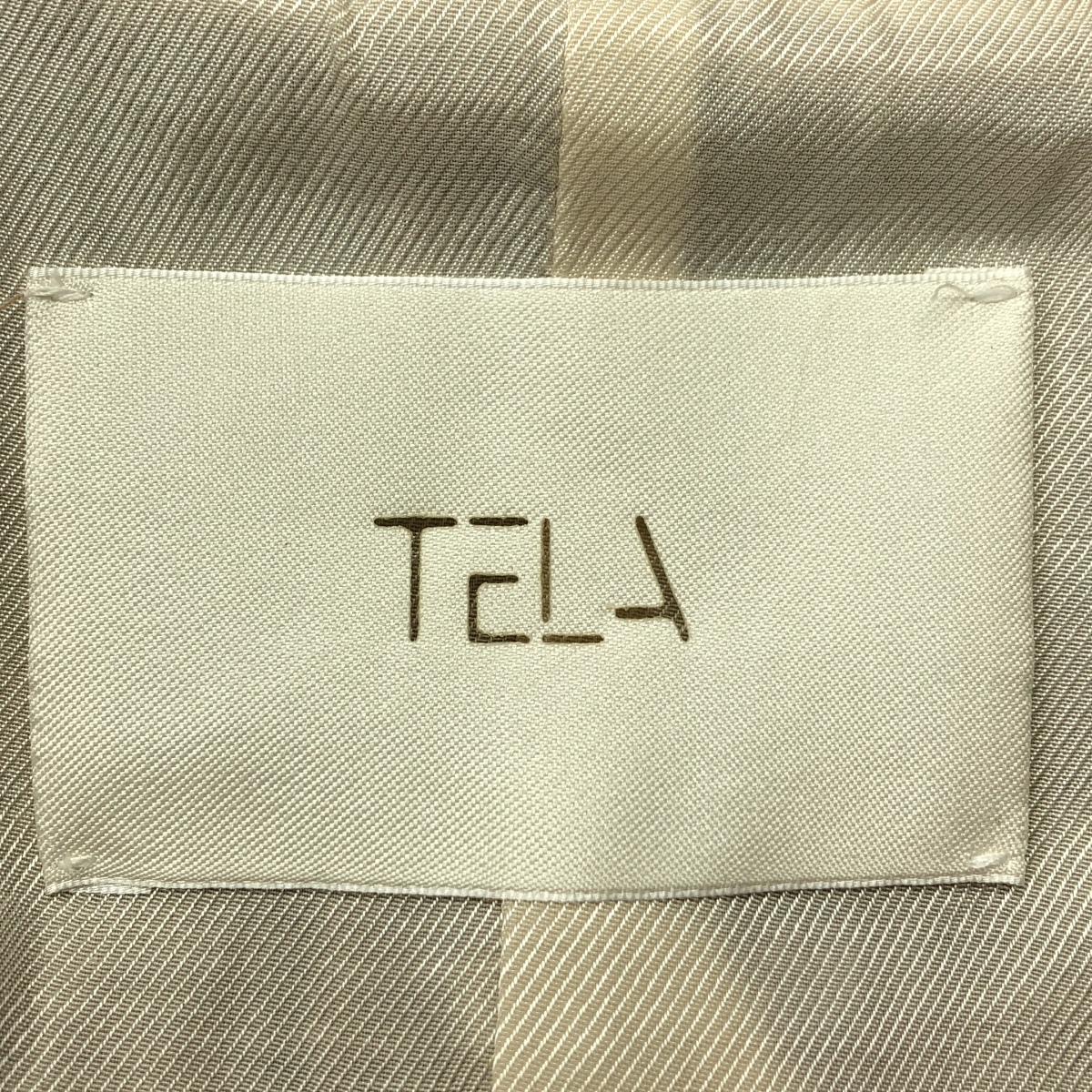 TELA / テラ ファーフード付き ショートコート