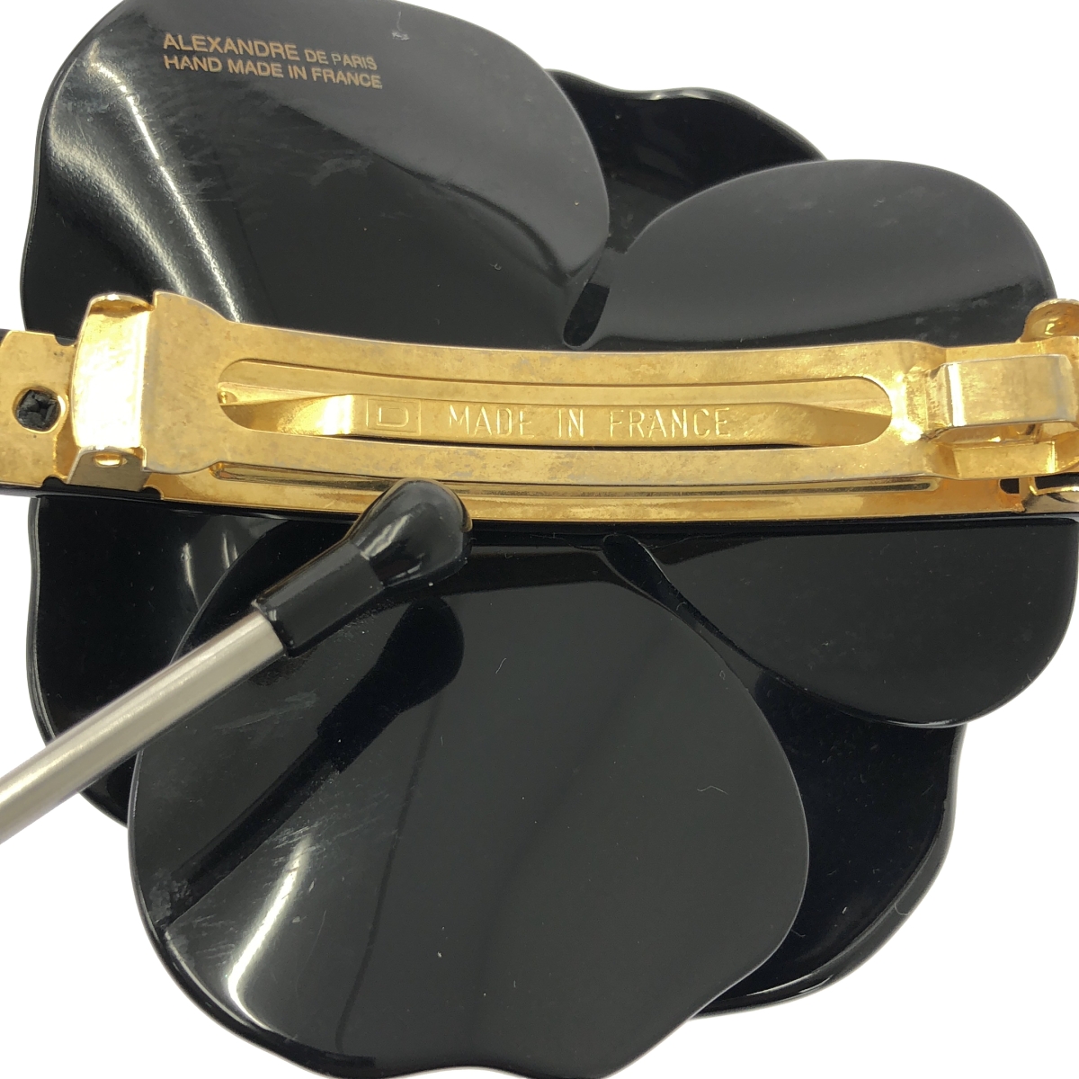 ALEXANDRE DE PARIS / アレクサンドルドゥパリ カメリア ヘアクリップ