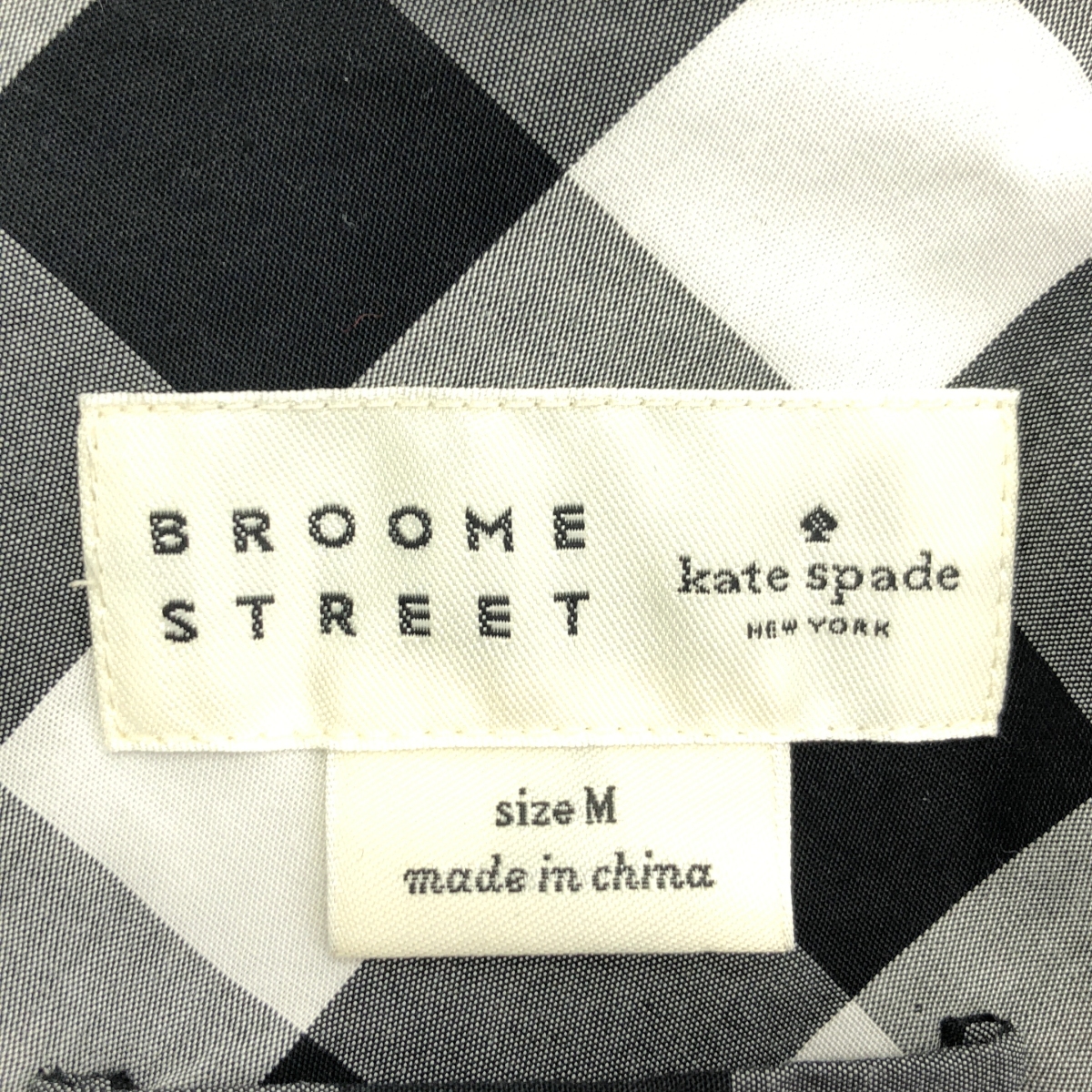 KATE SPADE / ケイトスペード BROOME STREET  ギンガム チェック ワンピース