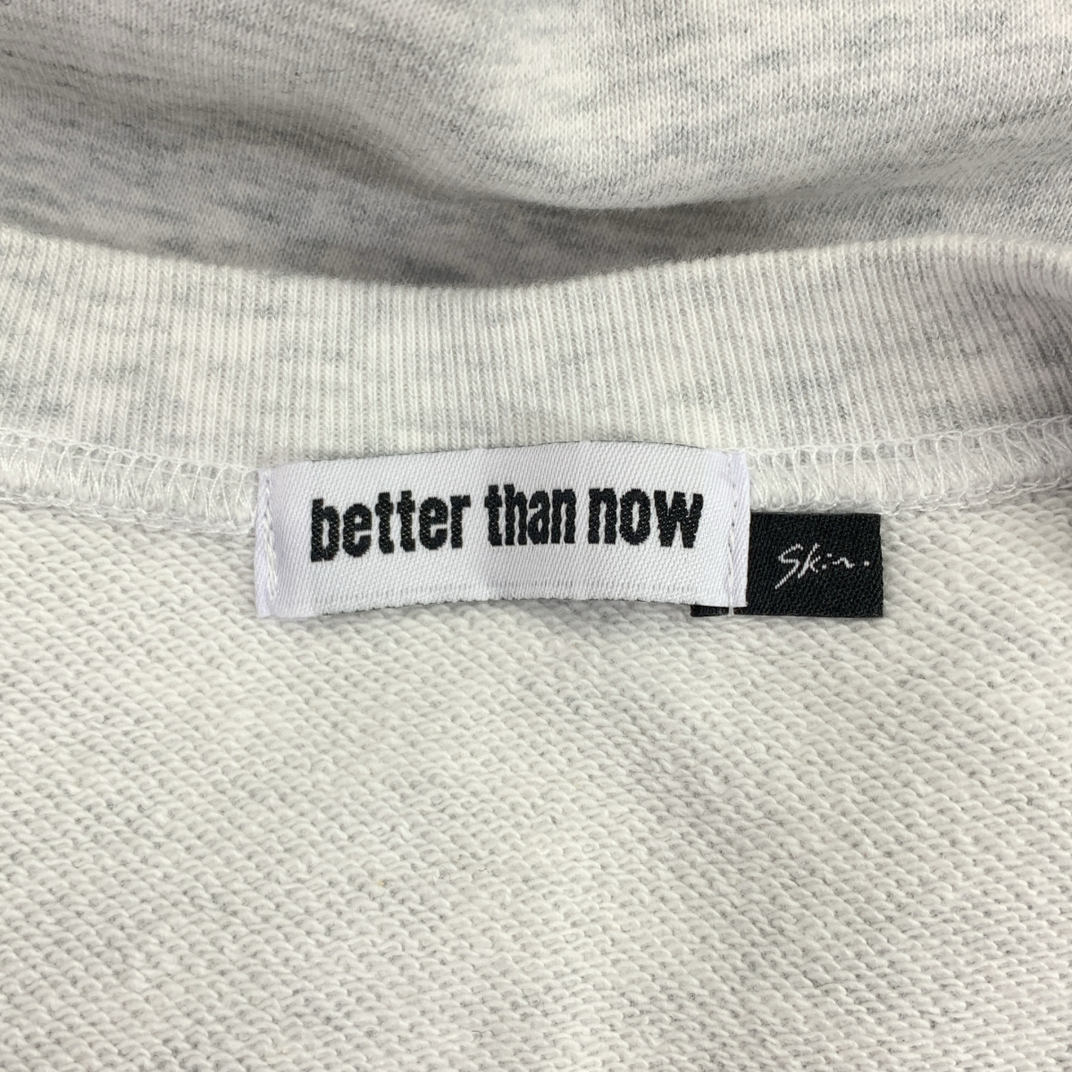 Deuxieme Classe / ドゥーズィエムクラス BETTER THAN NOW /  プリント ロゴ スウェットトレーナー