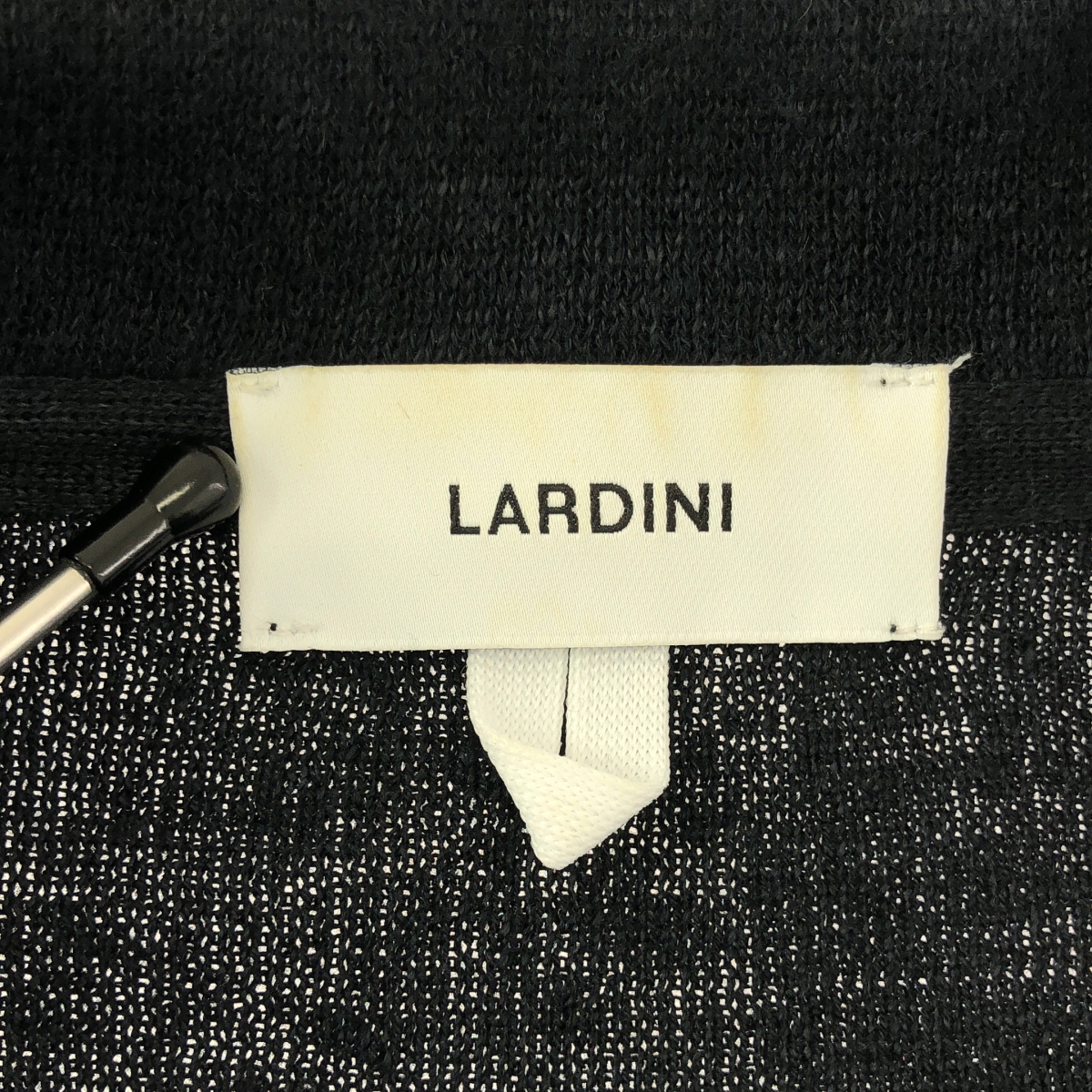 LARDINI / ラルディーニ リネン コットン ニット ダブルブレスト ジャケット