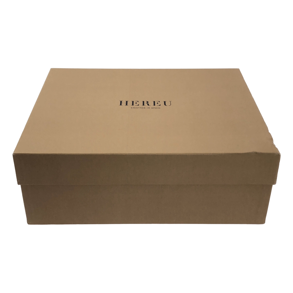 HEREU / ヘレウ mallera レザー スクエアトゥ ブーツ