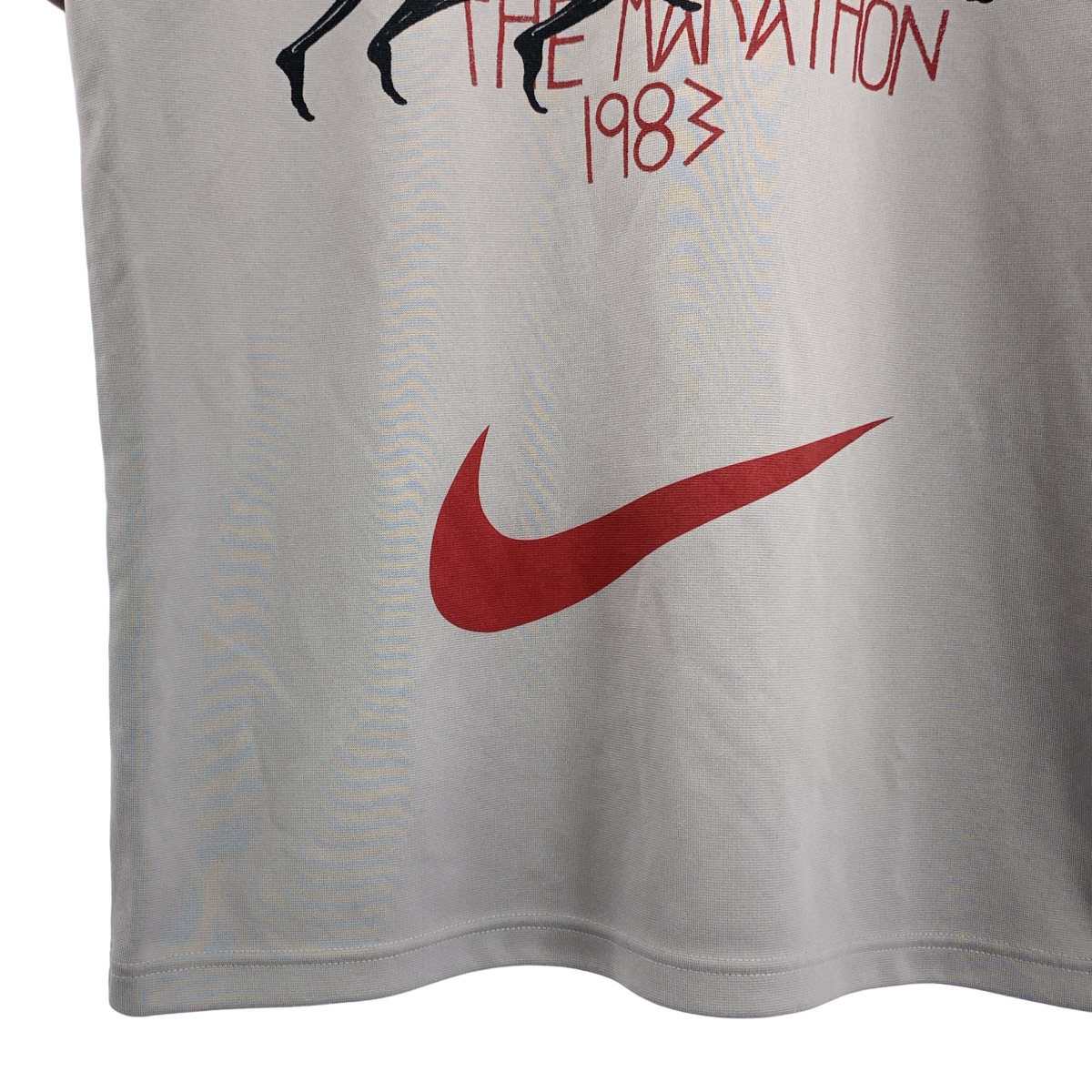 BLACK COMME des GARCONS / ブラックコムデギャルソン ×NIKE ナイキ / THE MARATHON 1983 プリント Tシャツ