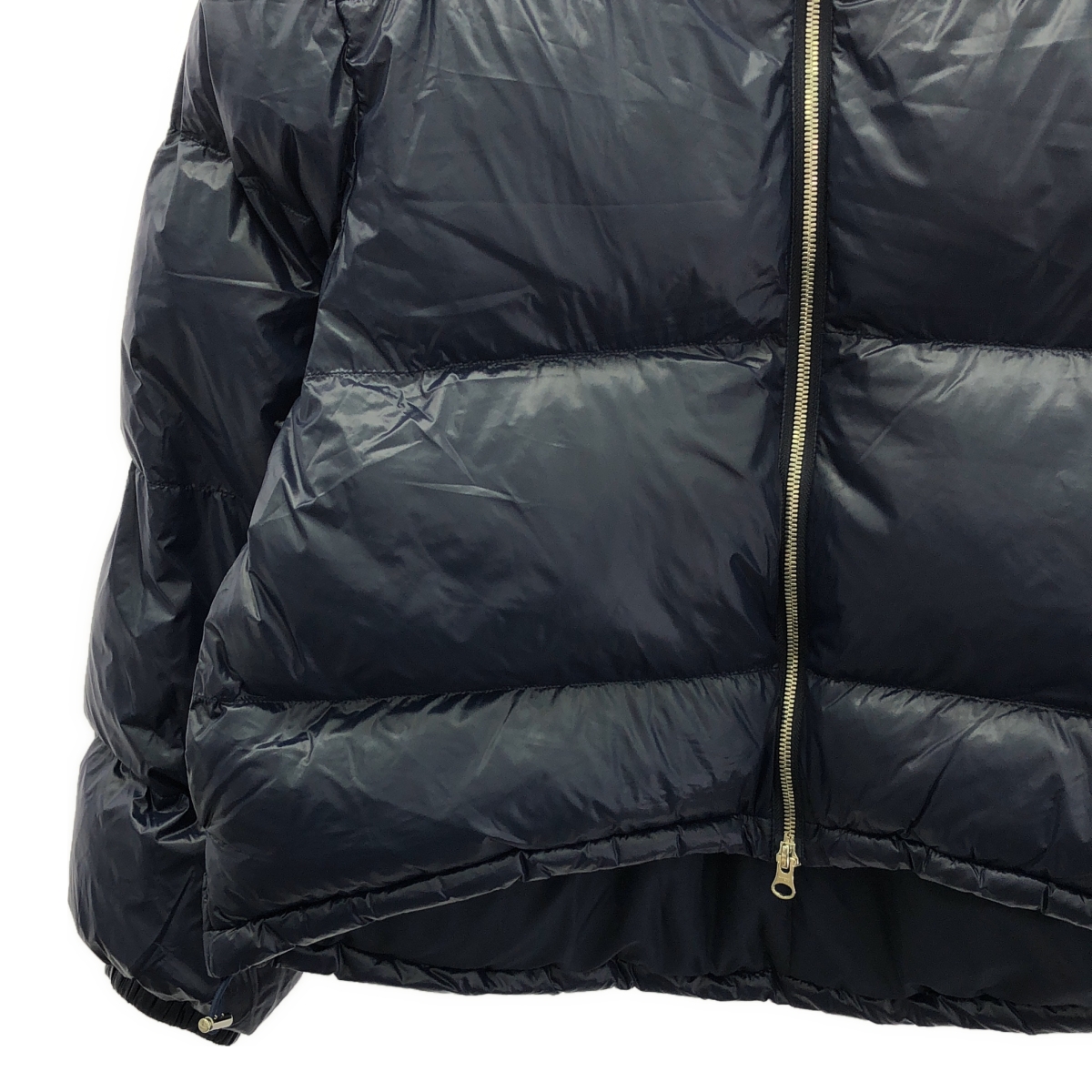 MIDIUMISOLID / ミディウミソリッド 中綿 ドローストリング フルジップ ジャケット ブルゾン