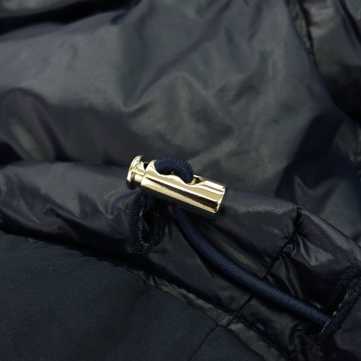 MIDIUMISOLID / ミディウミソリッド 中綿 ドローストリング フルジップ ジャケット ブルゾン