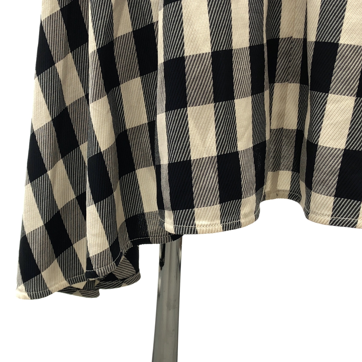 RUMCHE / ラム・シェ チェック柄 キャミソールワンピース