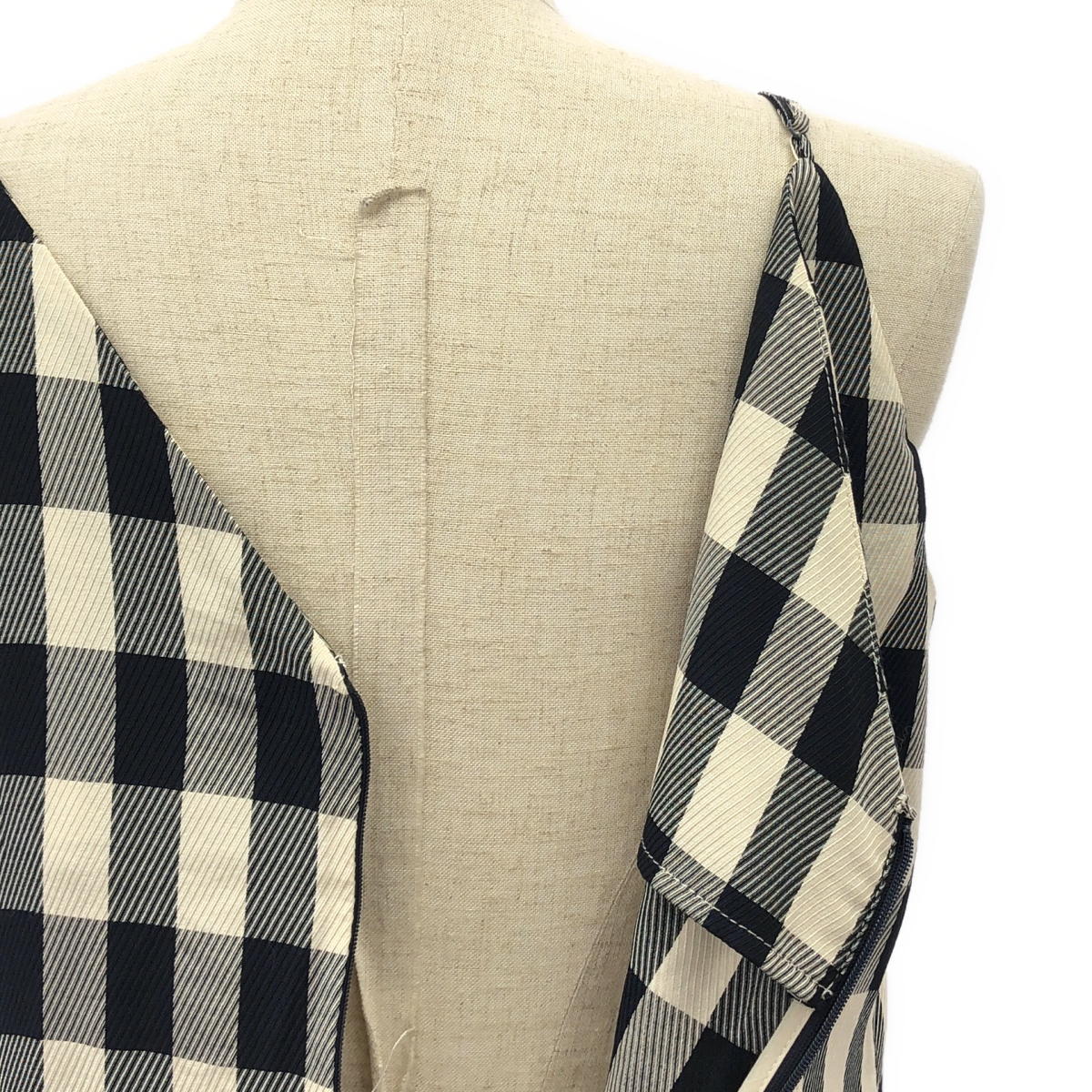 RUMCHE / ラム・シェ チェック柄 キャミソールワンピース