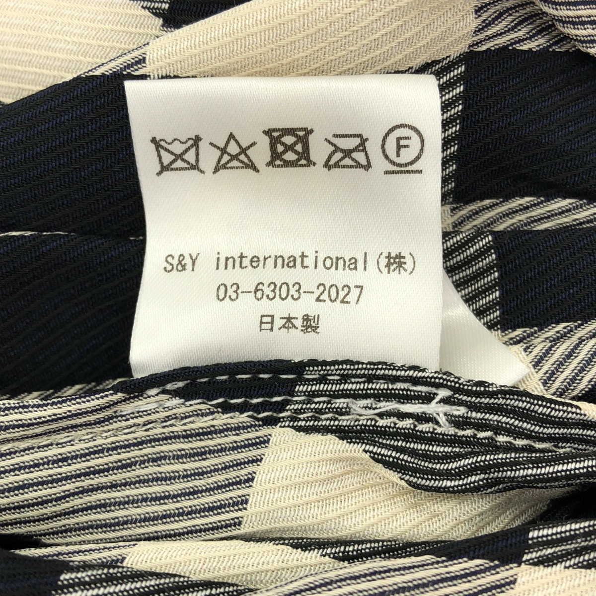 RUMCHE / ラム・シェ チェック柄 キャミソールワンピース