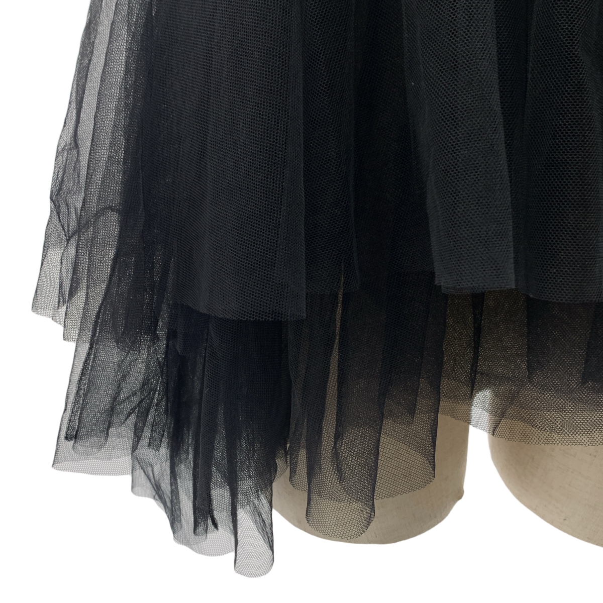 noir kei ninomiya / ノワールケイニノミヤ ポリエステル チュール ボリューム ビスチェ トップス