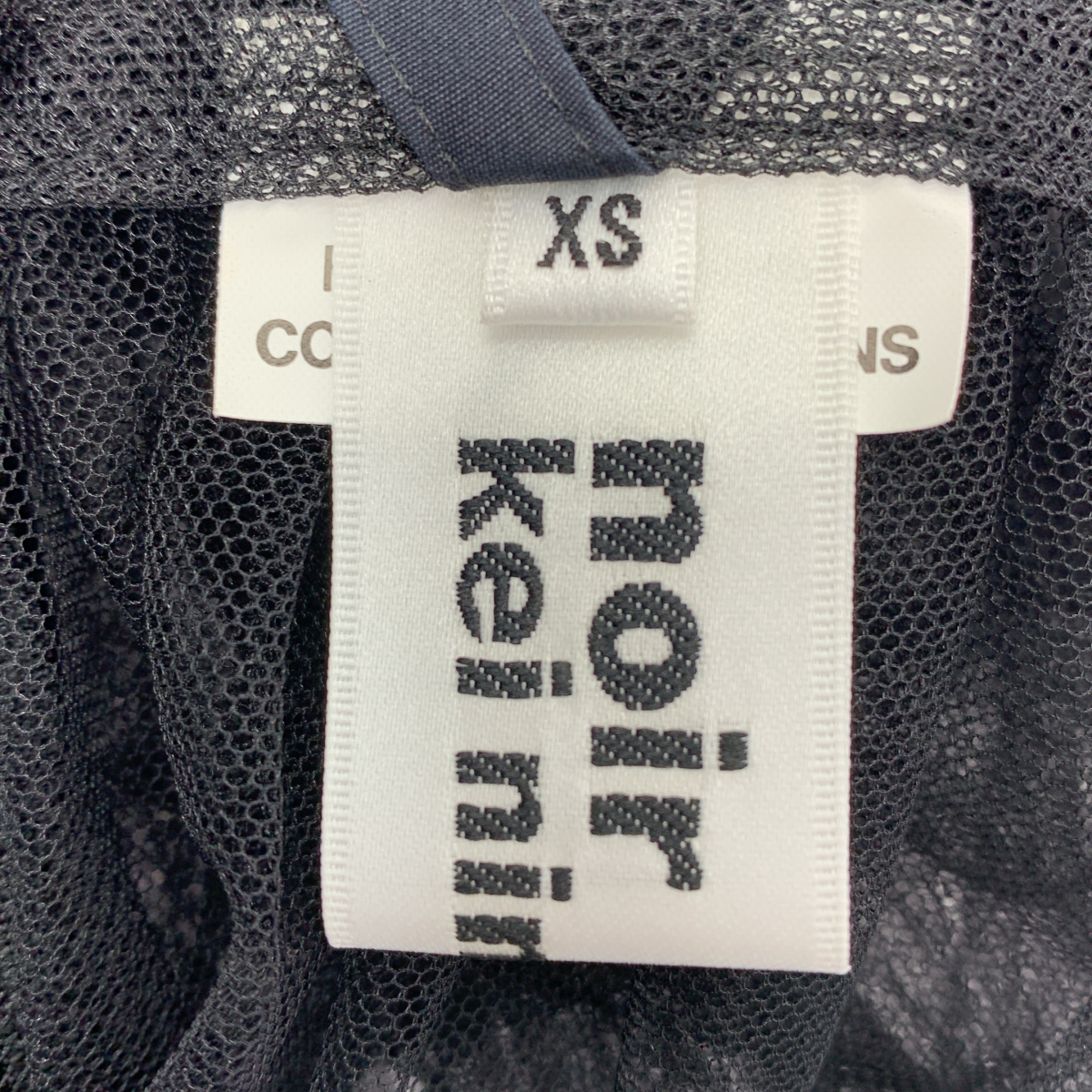 noir kei ninomiya / ノワールケイニノミヤ ポリエステル チュール ボリューム ビスチェ トップス