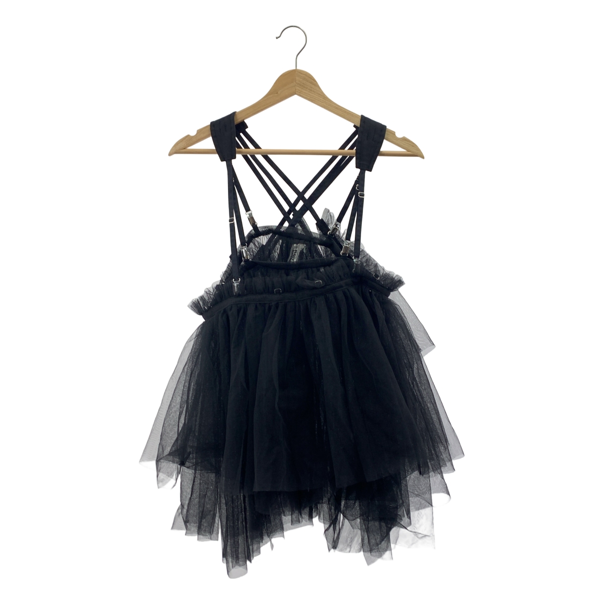 noir kei ninomiya / ノワールケイニノミヤ ポリエステル チュール ボリューム ビスチェ トップス