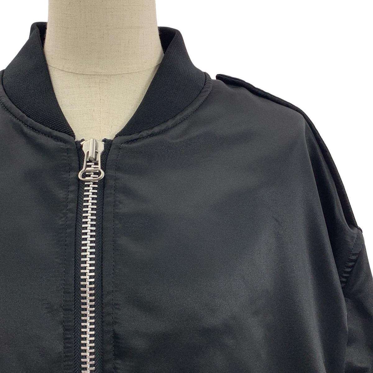 JUNYA WATANABE COMME des GARCONS / ジュンヤワタナベ MA-1 / ポリエステル オーバーシルエット ボンバー ジャケット ブルゾン