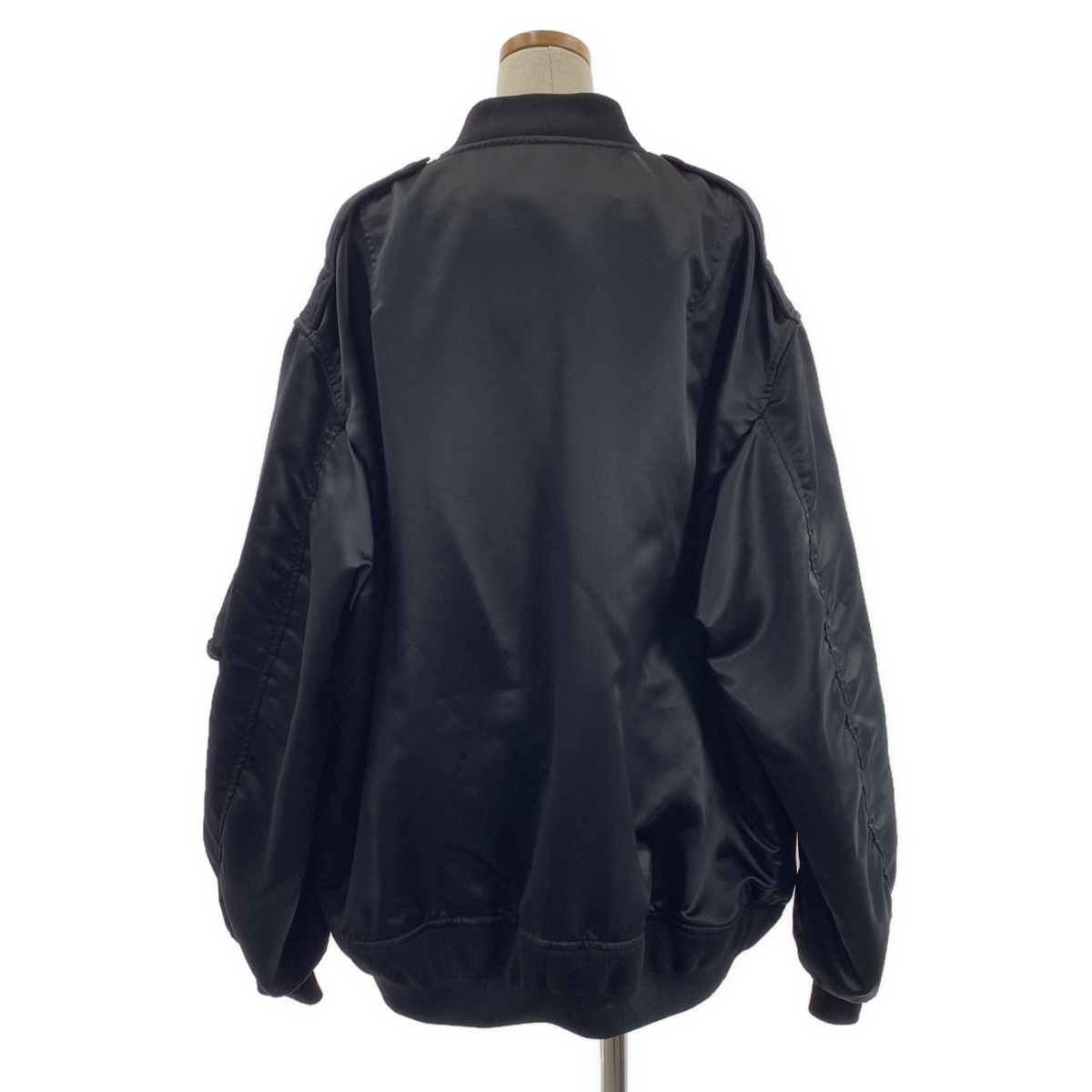 JUNYA WATANABE COMME des GARCONS / ジュンヤワタナベ MA-1 / ポリエステル オーバーシルエット ボンバー ジャケット ブルゾン