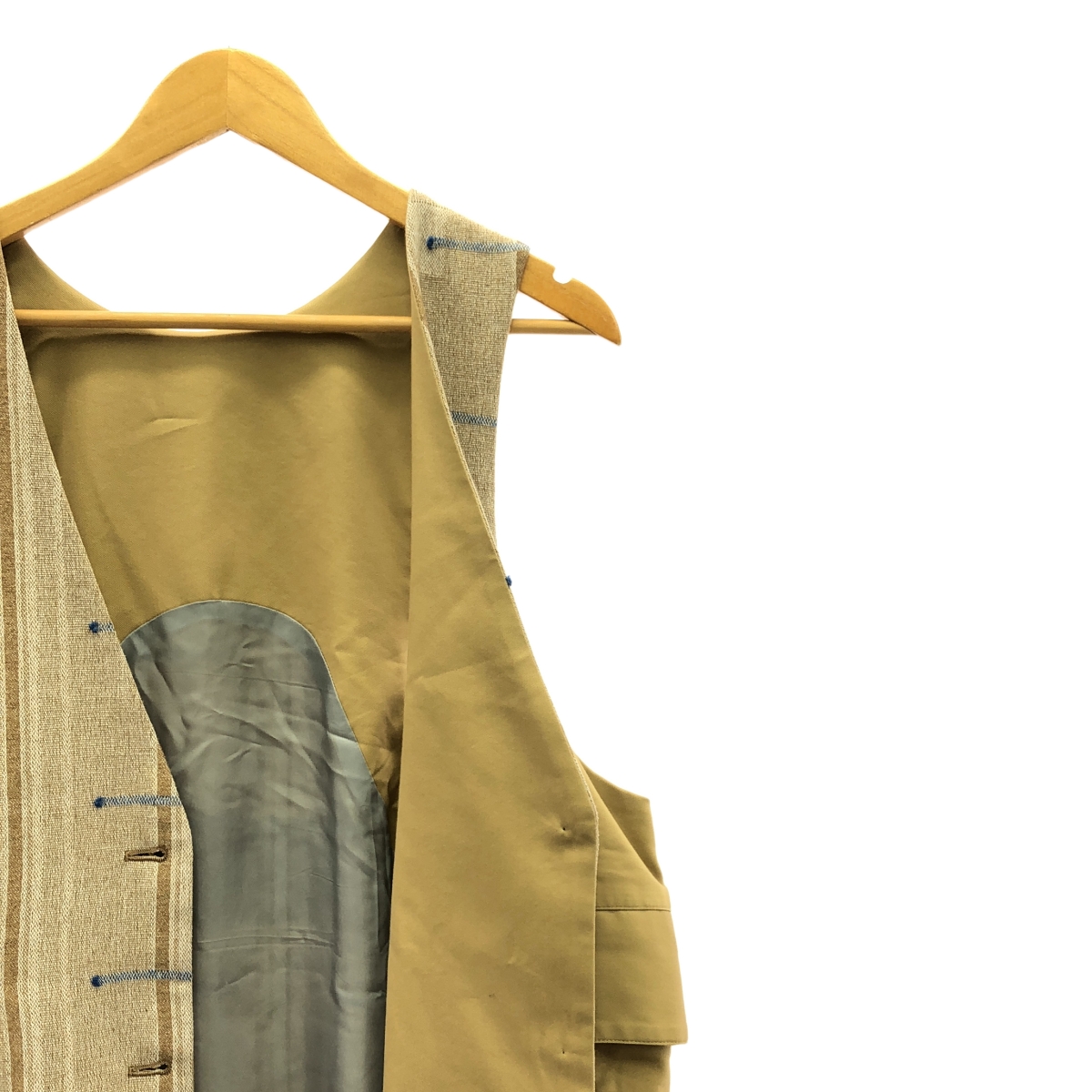 sneeuw / スニュウ 切替 デザイン ロング ベスト