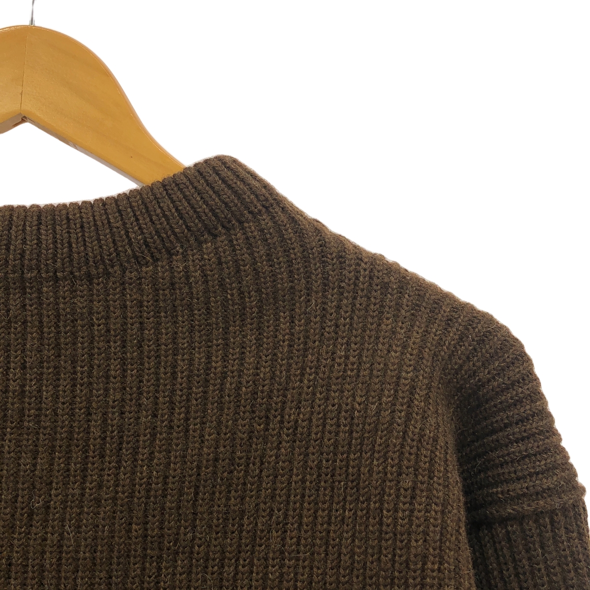 ANDERSEN-ANDERSEN / アンデルセンアンデルセン メリノウール 5ゲージ クルーネックニット