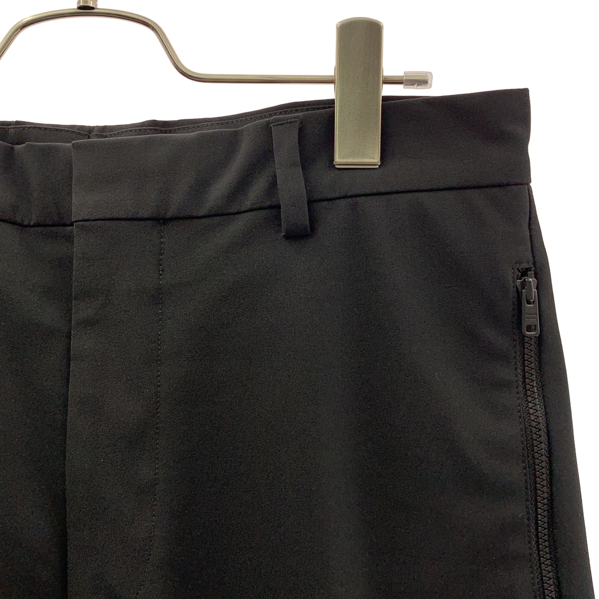 PRADA / プラダ ジップ テーパードスラックス パンツ