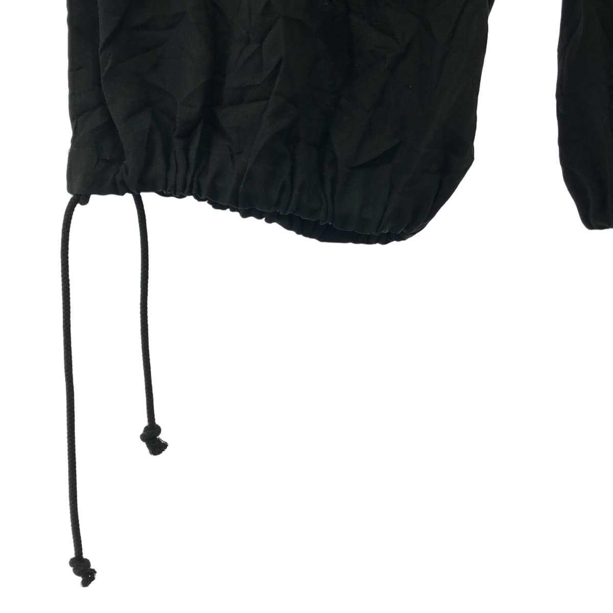 YOHJI YAMAMOTO POUR HOMME / ヨウジヤマモトプールオム ワッシャー ドローストリング タック ワイドバルーンパンツ