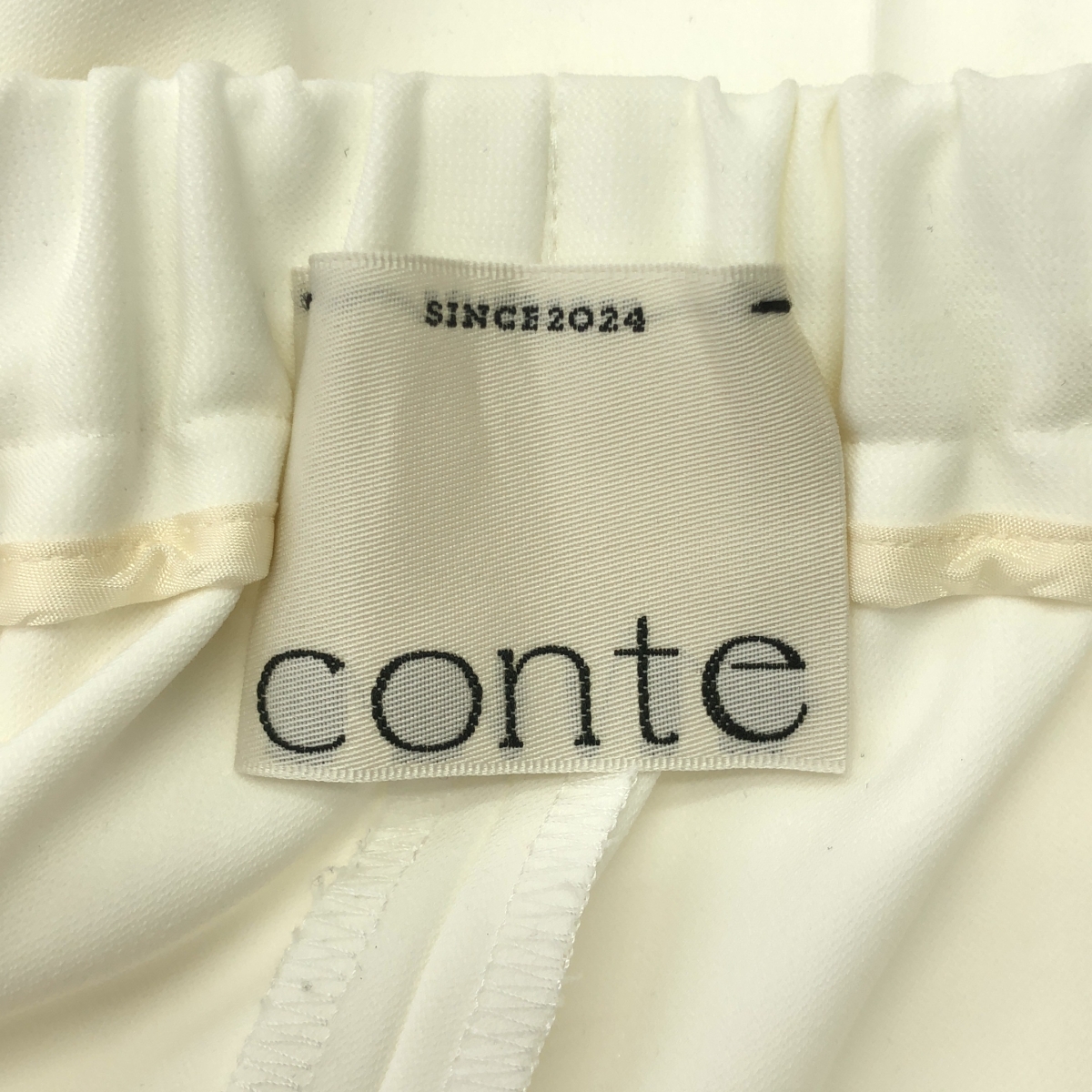 その他 ウエストゴム スリット テーパードパンツ