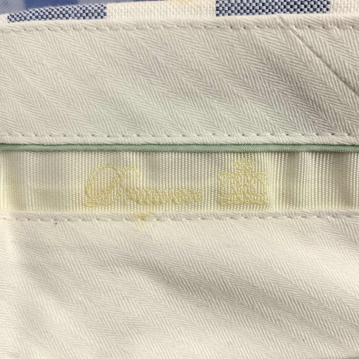 Drawer / ドゥロワー ギンガムチェック ストレートクロップドパンツ