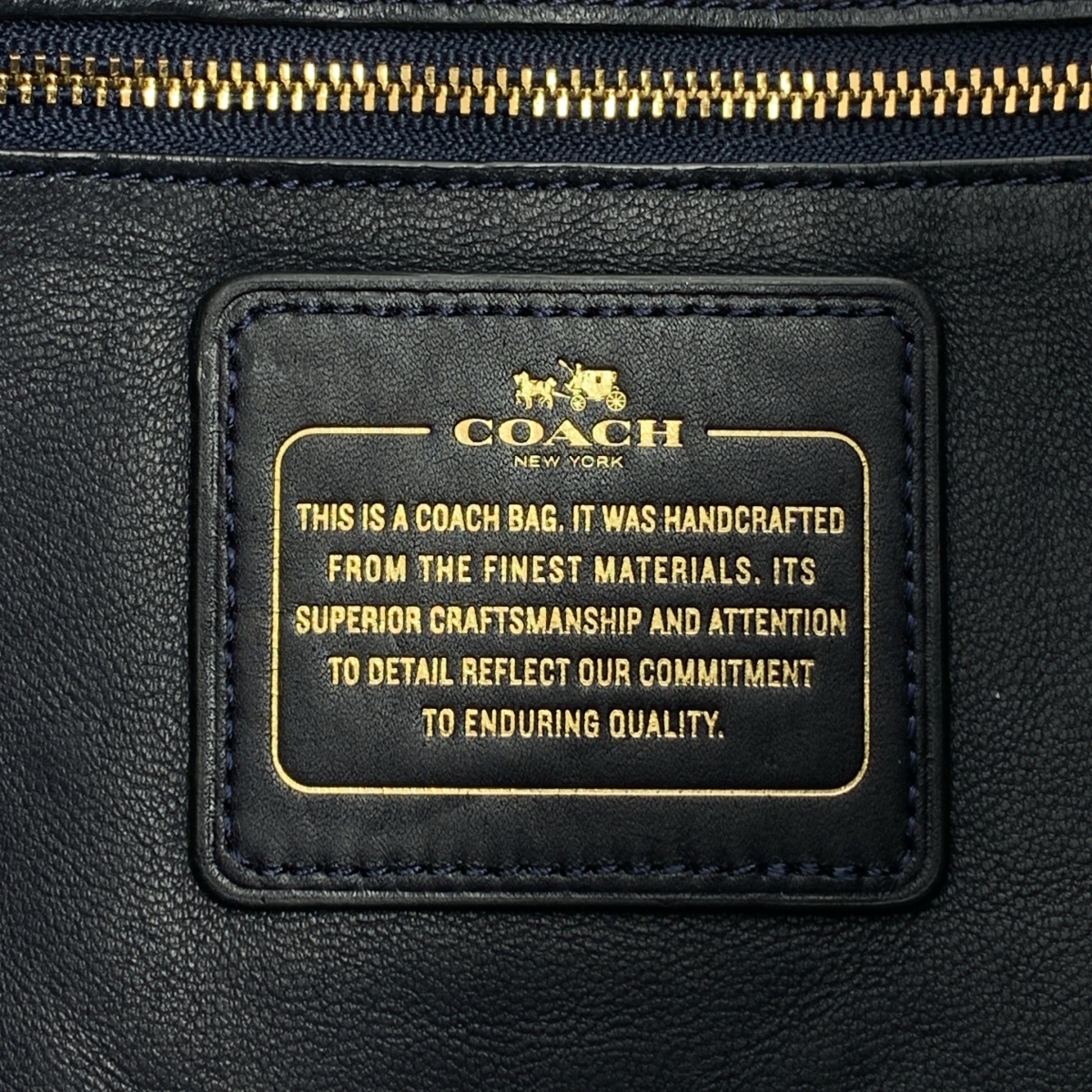 COACH / コーチ ノマド ホーボー レザー ハーフムーン 2way ショルダーバッグ