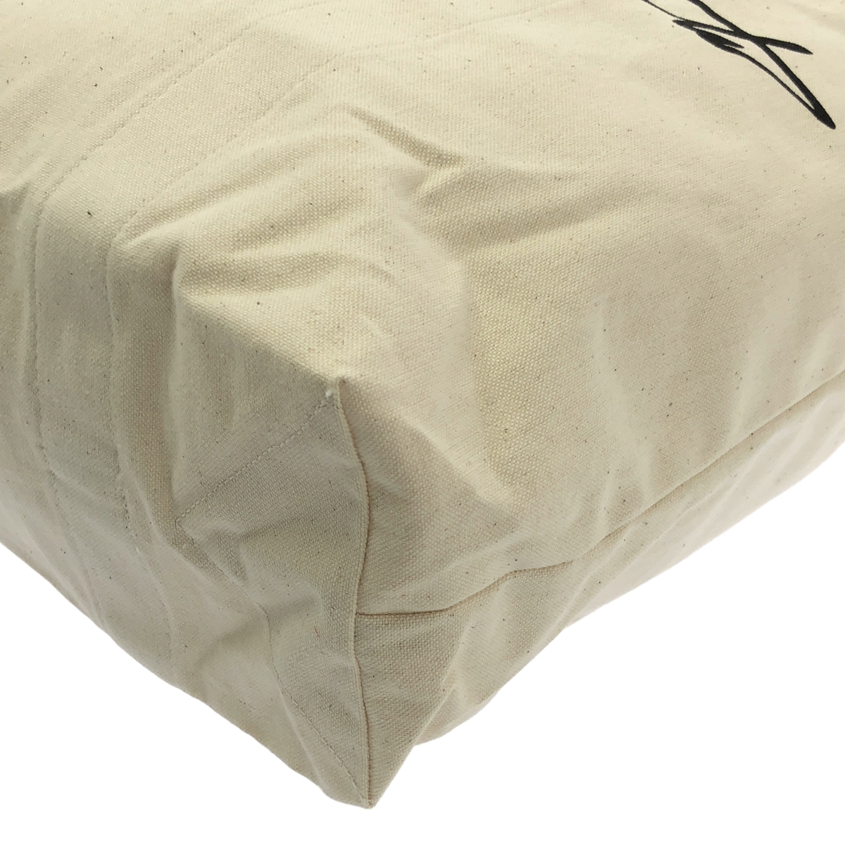 YOHJI YAMAMOTO / ヨウジヤマモト ロゴプリント キャンバス トートバッグ