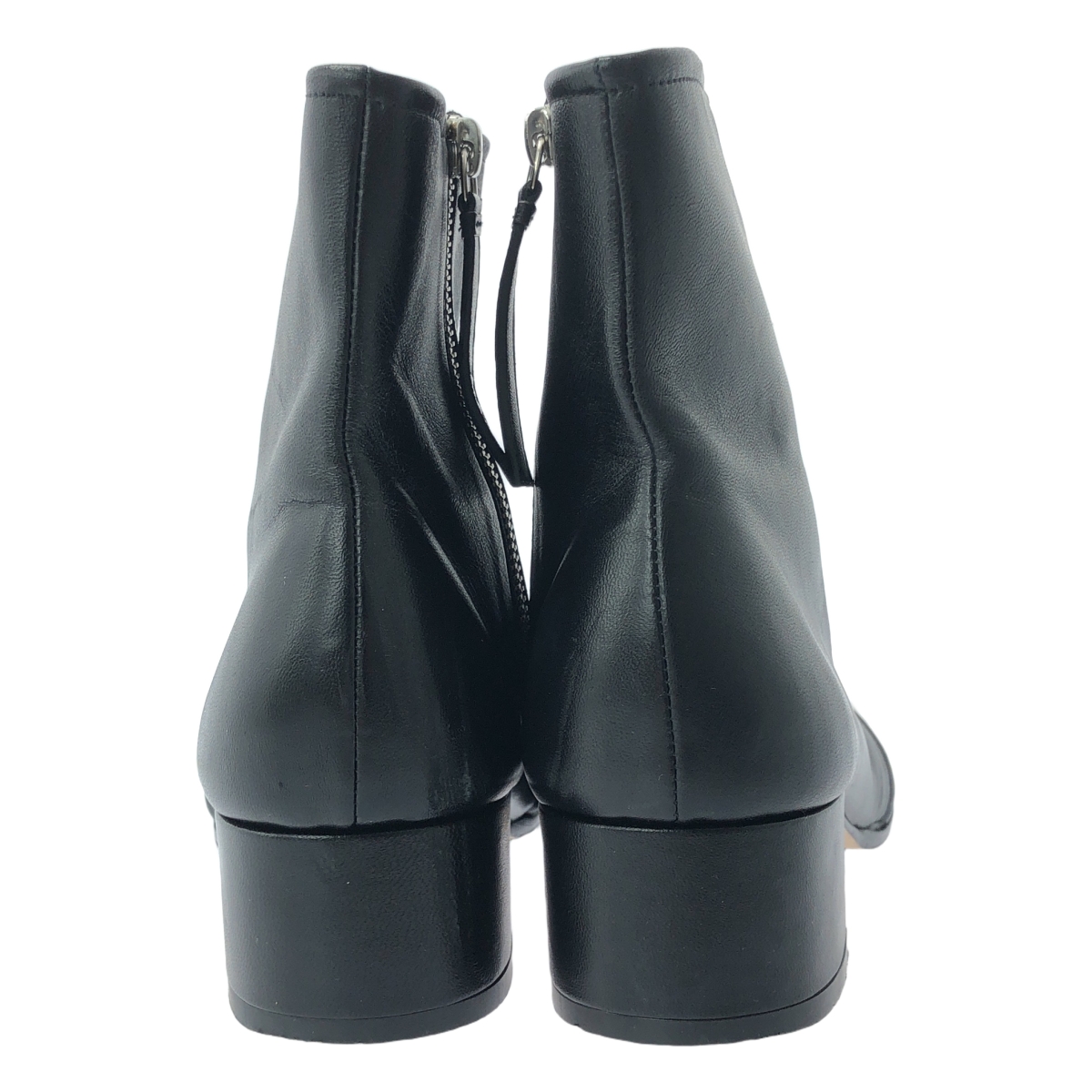 LOEWE / ロエベ レザー ロゴ サイドジップ サンダル ブーツ ブーティ