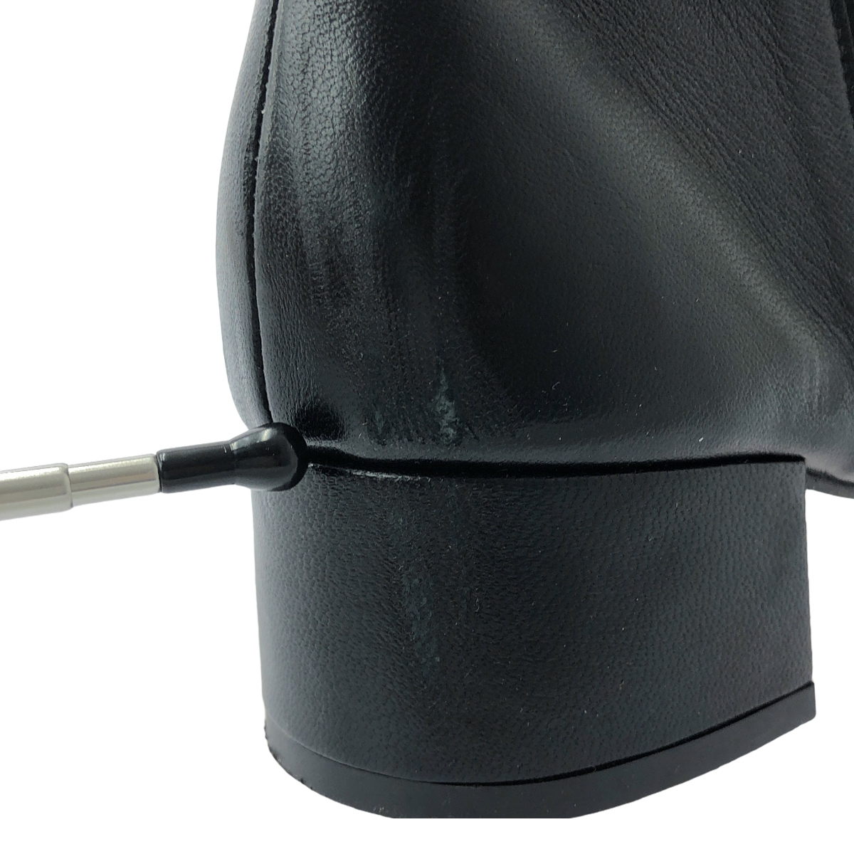 LOEWE / ロエベ レザー ロゴ サイドジップ サンダル ブーツ ブーティ