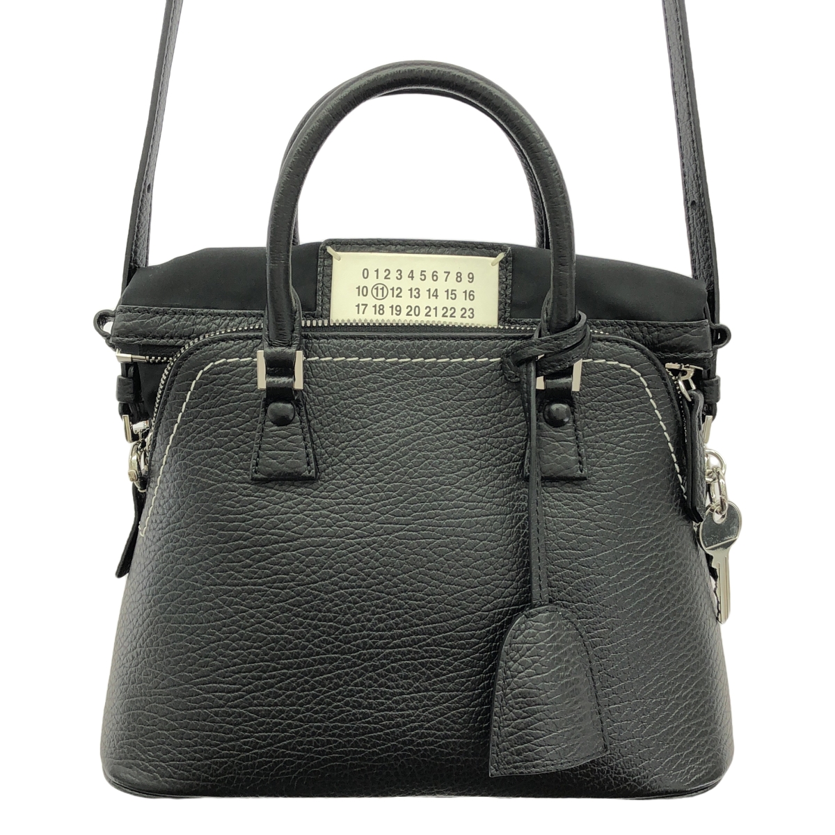 Maison Margiela / メゾンマルジェラ 5AC MINI / 2way ショルダーストラップ付 レザー ハンドバッグ