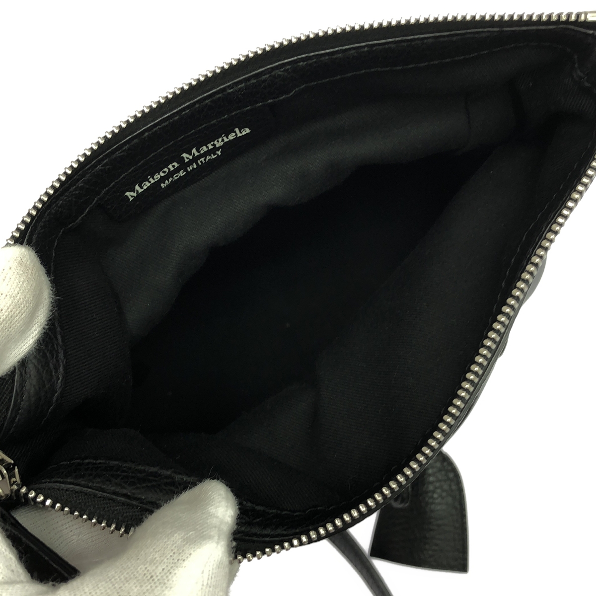 Maison Margiela / メゾンマルジェラ 5AC MINI / 2way ショルダーストラップ付 レザー ハンドバッグ