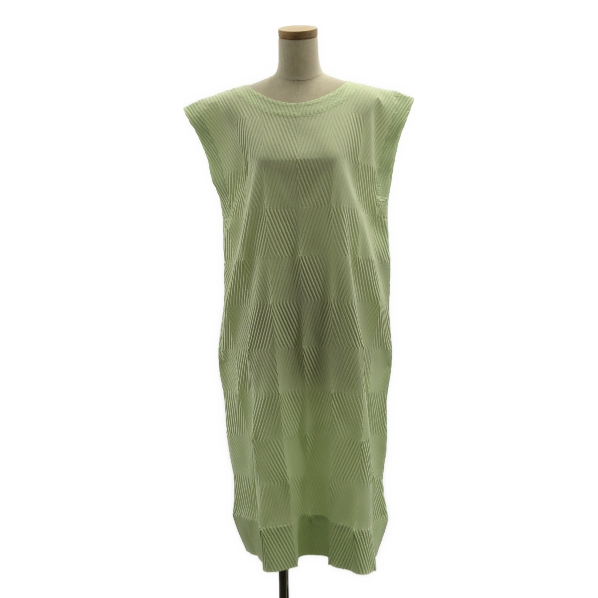 【新品未使用】A-POC ISSEY MIYAKE　リバースバケット2　トップス リバースバゲット ナイロンコットン クロス ノースリーブ プル