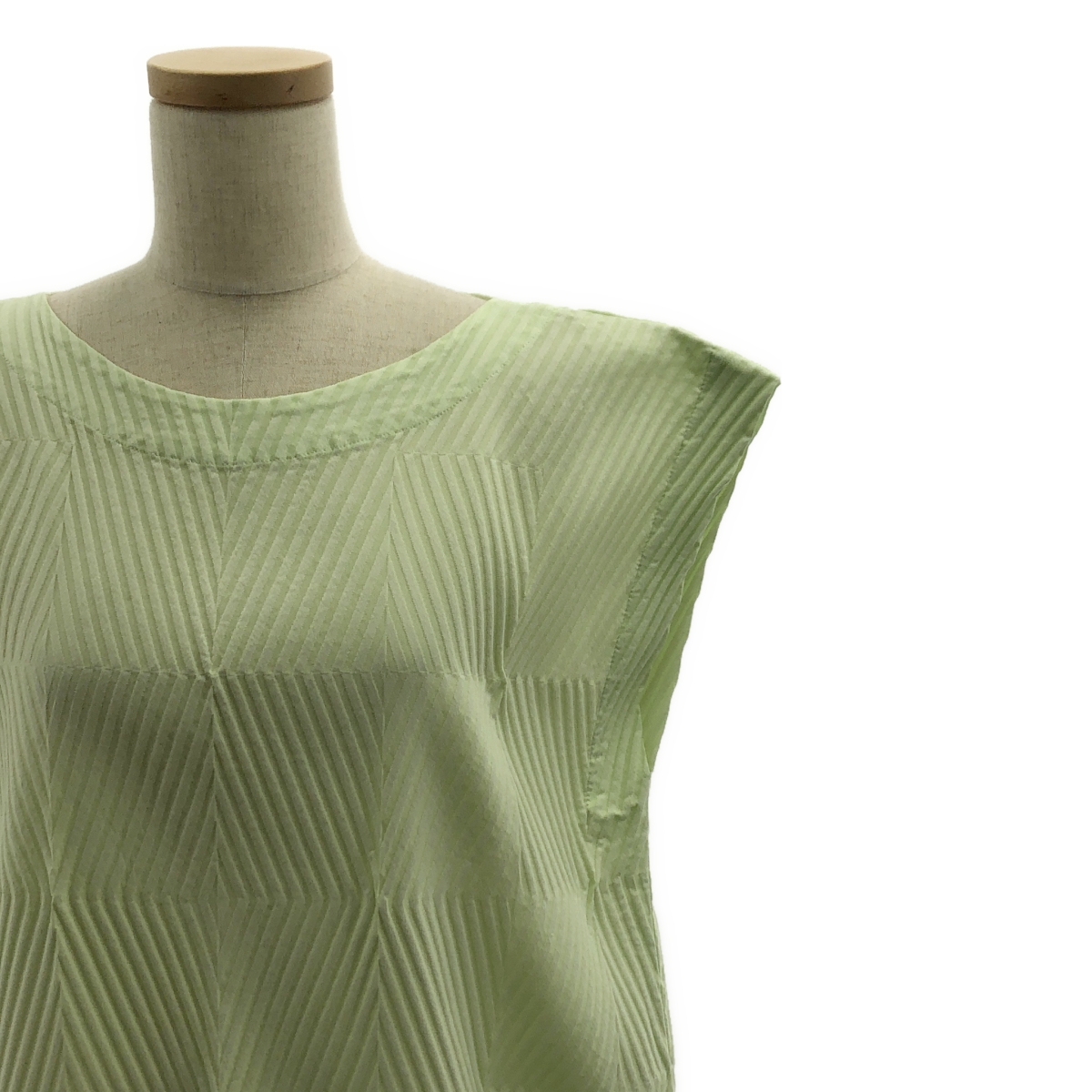 ISSEY MIYAKE A-POC / イッセイミヤケエーポック TYPE-W 005 ノースリーブ プリーツワンピース